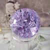 5CM Non-Fading True Color Ice Crackle Crystal Ball - Feng Shui Pond Rotating Water Feature Accessory