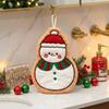 Cartoon Children's Small Towels Absorbent Cleaning Cloth Christmas Tree Towel  Christmas Gift