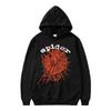 Sudadera con capucha para hombre Streetwear con estampado gráfico Corte holgado Cálida de invierno Jersey Estilo Hip Hop Urbano