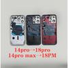 DIY For iPhone 14 Pro Max Like 18 Pro Max Housing,With Assemble OK Wireless Charging For iPhone 14 Pro Changed To 18 Pro