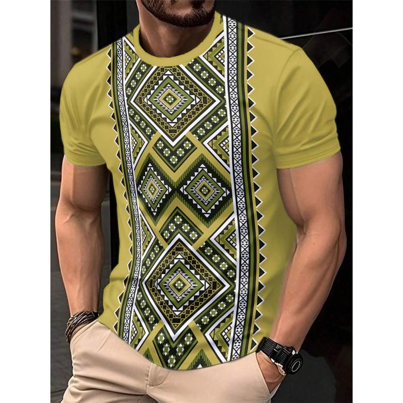 3D printed retro ethnic T-shirt