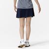 Table Tennis Size M Skirt, Moisture-Wicking, Quick-Drying, 82JBC221, Women's Dress, Navy,