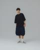ANGLAN Essential Layer Half Tee - Black
