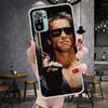 Arnold Schwarzenegger Terminator Soft Phone Case For Xiaomi Redmi Note 15 14 14S 13 12 Pro Plus 12S 11 11S 11E 10 10S 11T 5G Fun