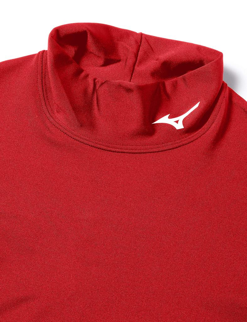 Mizuno Biogear Training XL Shirt, Fleece-Lined, 32MA8500, Men's, Red/White,