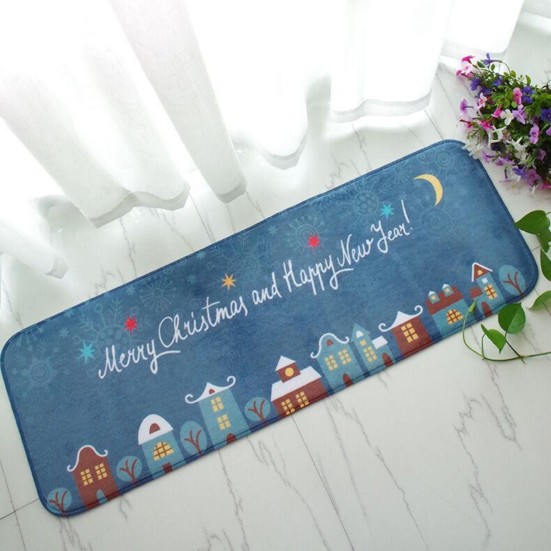 Premium Quality Christmas Floor Cover Mats With Soft Non-slip Rug For Home Decoration