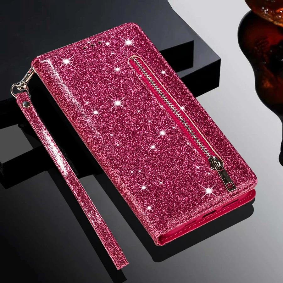 Wallet Zipper Flip Leather Case For Galaxy A0s A06 A12 A13 A14 A1 A16 A21s A24 A2 A32 A33 A34 A3 A0 A1 A2 A3 A4 A A71
