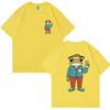 Rapper Bad Bunny Debi Tirar Mas Fotos DTMF T-shirt Cartoon Frog Classic Fashion Men Women T Shirt Cotton Oversized T Shirts