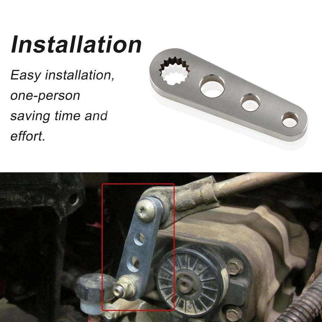 High Durability Steel Reverse Shifter Bellcrank Replace 3233906 Precision Made Steel Shifter Bellcrank Lever for Polaris