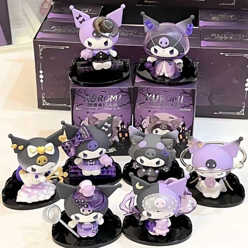 Sanrio Kuromi Scatola Cieca Serie Werewolf kill Action Figure Bambole Figure Anime Sacchetto Sorpresa Modello Carino Collezione Fan Giocattolo Cieco