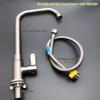 BENXINNONG 304 Stainless Steel Single Cold Kitchen Sink Swivel Faucet