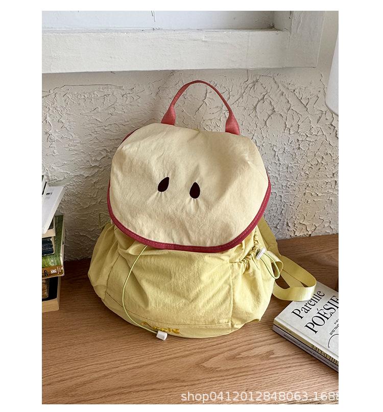 College style backpack women's 2025 new spring and summer fashion travel small backpack versatile commuter backpack