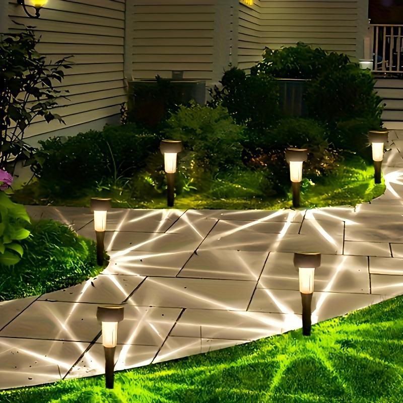 12pcs Solar Outdoor Lawn Lights, Decorative Outdoor Lawn Lights, Halloween Christmas, Holiday Decorative Lights, Suitable for Gardens, Courtyards