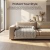 Cat and Dog Sofa Bed, Plush Pet Sofa Bed with Cushion, Indoor Cat and Puppy Non-Slip Furniture Protector