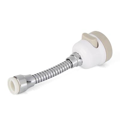 Spruzzatore per rubinetto flessibile regolabile In acciaio inossidabile 360 ​​Girevole per filtro per rubinetto Spruzzatore per acqua Rubinetto per doccia Ugello estensore per rubinetto