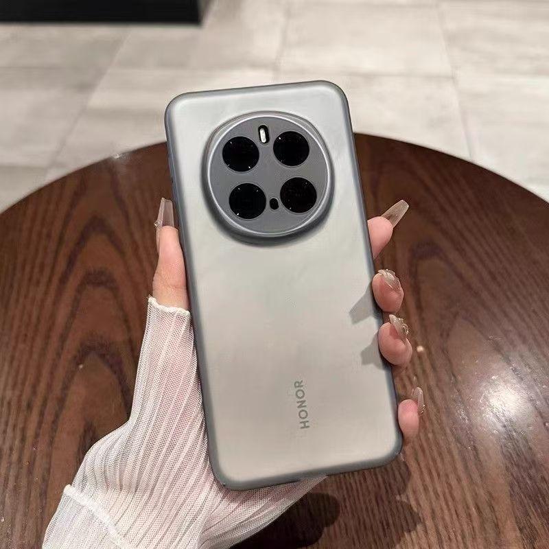 Applicable to Honor Magic8 mobile phone case 400Pro ice mist magnetic suction Power ultra-thin skin-friendly feel anti-drop and simple