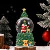 Boîte à musique fantaisie de Noël avec boule de cristal – Décoration princesse, cadeau pour anniversaire de fille