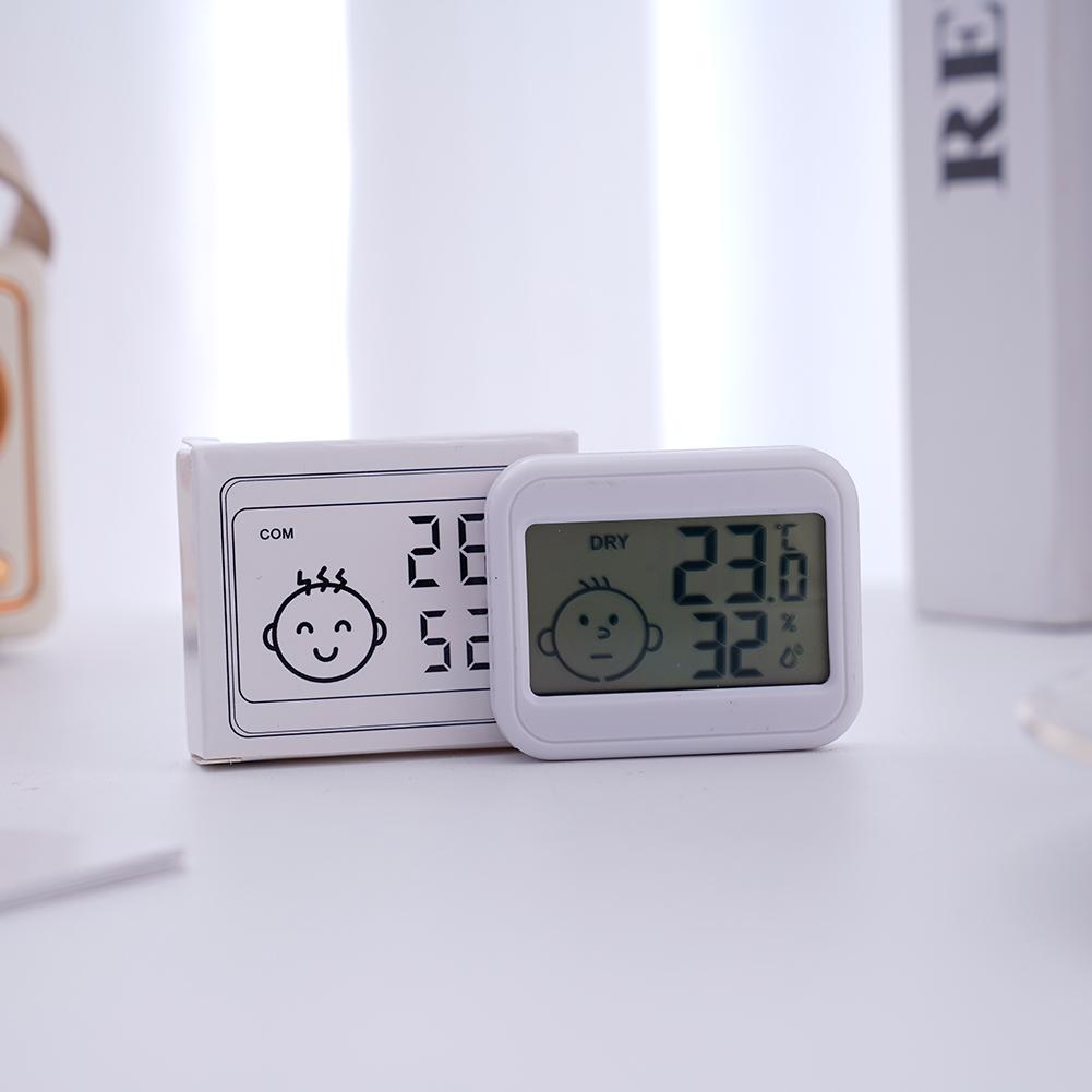 LCD Digital Thermometer Indoor Room Mini Electronic Temperature Humidity Meter Sensor Gauge Baby Room