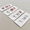 AGLNX1 3D ABS Car Letter Fender Rear Trunk Emblem  Stickers Decal Stying For Wlokswagen VW Golf 5 6 7 Polo Passat Auto Accessories