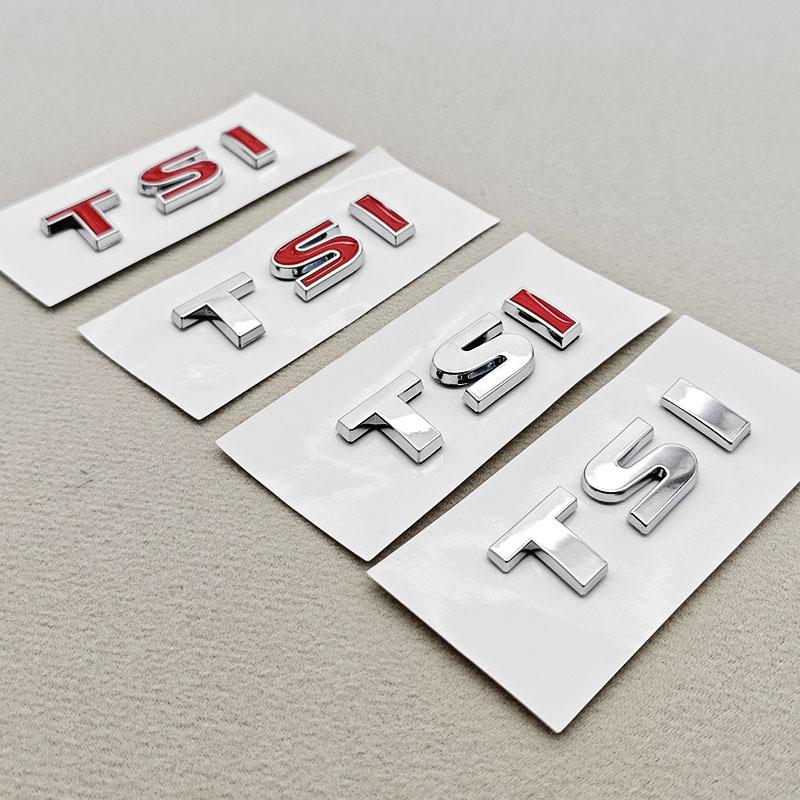 AGLNX1 3D ABS Car Letter Fender Rear Trunk Emblem Stickers Decal Stying For Wlokswagen VW Golf 5 6 7 Polo Passat Auto Accessories