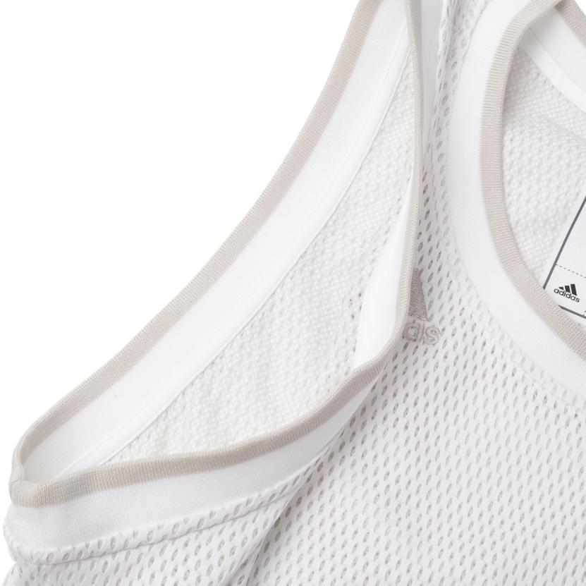 Adidas Signed Player Series Fashion Crew Neck Sleeveless Basketball Jersey Men Tops White BK1243