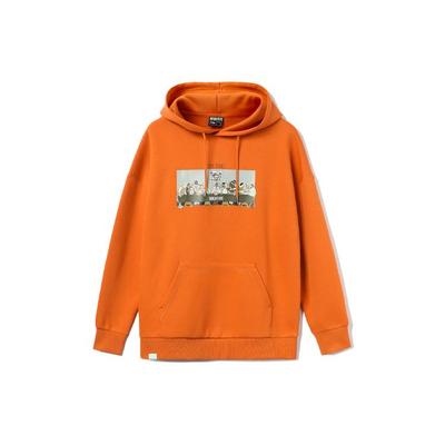 Li Ning Bad Five Pullover Hoodie Men Hoodies Orange AWDR417-3