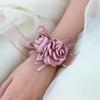 Mori Style European Wedding Bridesmaid Corsage - Fresh Fabric Hand Flower for Bridal Celebrations