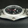 VINTAGE REFURBISHED SEIKO 5 AUTOMATIC JAPAN MENS BLACK DIAL WATCH a444526-1