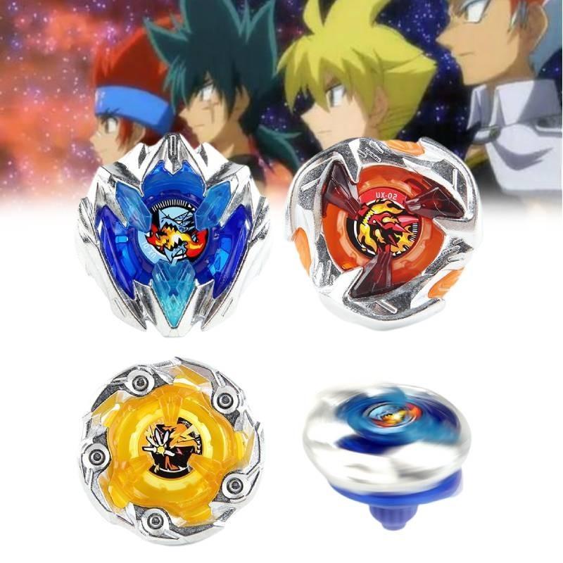 Exquisite Alloy Beyblade Ux Series Ux-01-02-03 Majestic Dragon Sword Beyblade Set For Enthusiasts