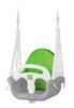 Ricokids 3-In-1 Elephant Bucket Swing, Gray And Green