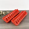 2Pcs Baby Chick Feeders Poultry Feeders with Lid Easy To Clean Anti-Spill No Waste Chicken Feeders for Baby Birds Small Poultry