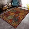 Amerikanischer Retro Persischer Böhmischer Teppich Große Fläche Rutschfest Wohnzimmer Schlafzimmer Arbeitszimmer Garderobe Bodenmatte Heimdekoration