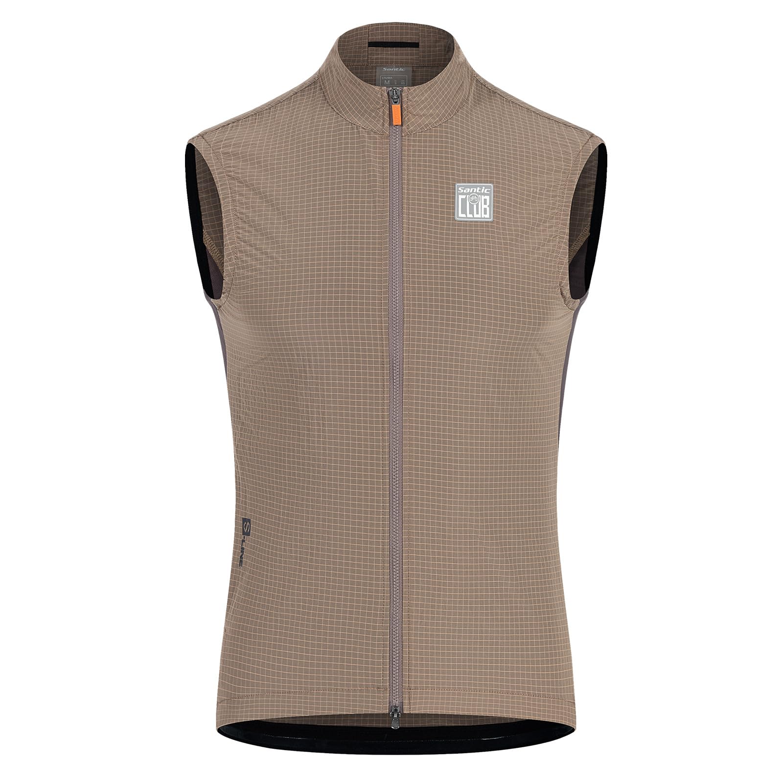 

Santic Ветрозащитный Велосипедный с Спиной для Шоссе Размер XL Мужской Жилет, Без рукавов, Дышащий, Сверхлегкий, Светоотражающий, Тонкий, Карман, Компактный, Велосипеды,