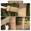 Natural Burlap Tree Protection Wrap Wide Winter Plant Warming Belt Jute Trunk Guard Protector Antifreeze Bandage