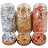 1 Box Glitter Nail Art Foil Paper Makeup Jewelry Irregular Shiny Foil Leaf Gold Flakes Nails DIY Stickers Manicure Decorations