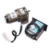 AC 220V 6W Single Phase Asynchronous Gear Motor Deceleration Adjustable Speed (10K)
