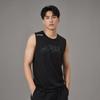 Saucony Comfortable Sleeveless Pullover Men tops SA2269TK42T-BK012