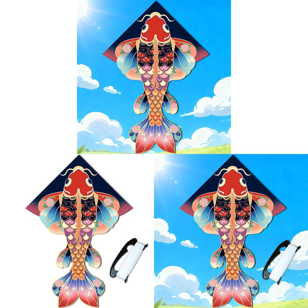 Koi Fish Wind Catchers With Mechanical Craft For Kids And Summer Vacation Play