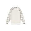 New MLB Sweatshirt Fall Unisex Ecru 3AMTM0814-50CRS