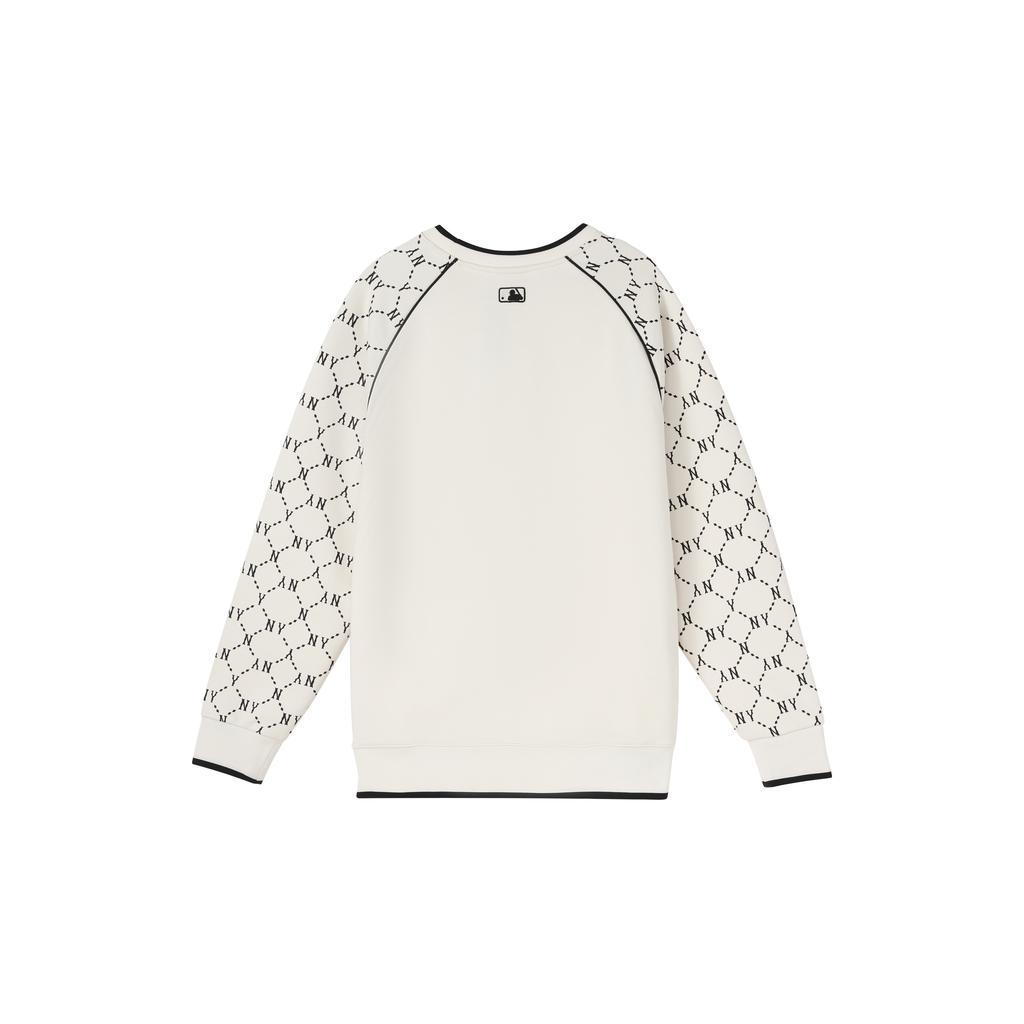 New MLB Sweatshirt Fall Unisex Ecru 3AMTM0814-50CRS