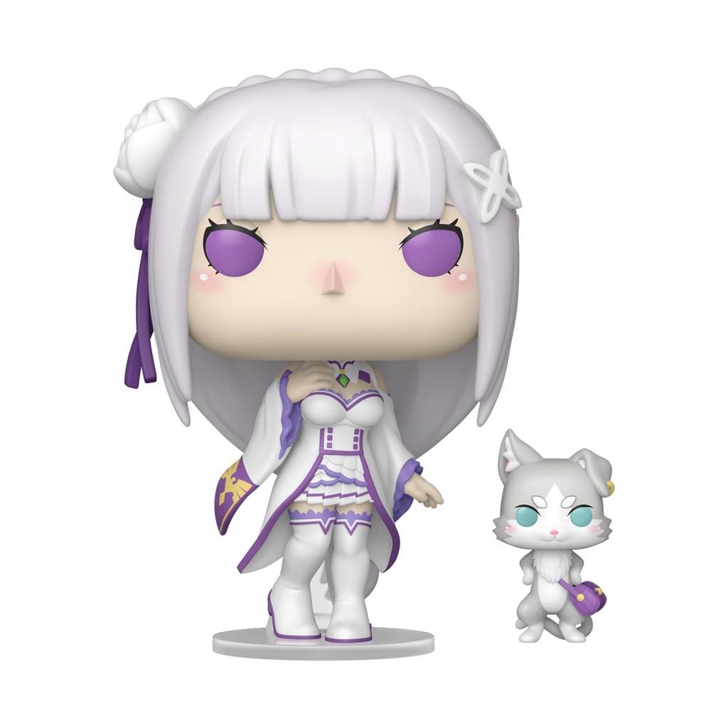 Funko Emilia and Puck Collectible Vinyl Figures Gift Ideas Official Merchandise Toys for Kids Adults Anime Fans Model Figures for Collectors Pop! &