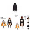 Re Life In A Different World From Zero Shaula Cosplay Jumpsuit With Cloak For Anime Role Play