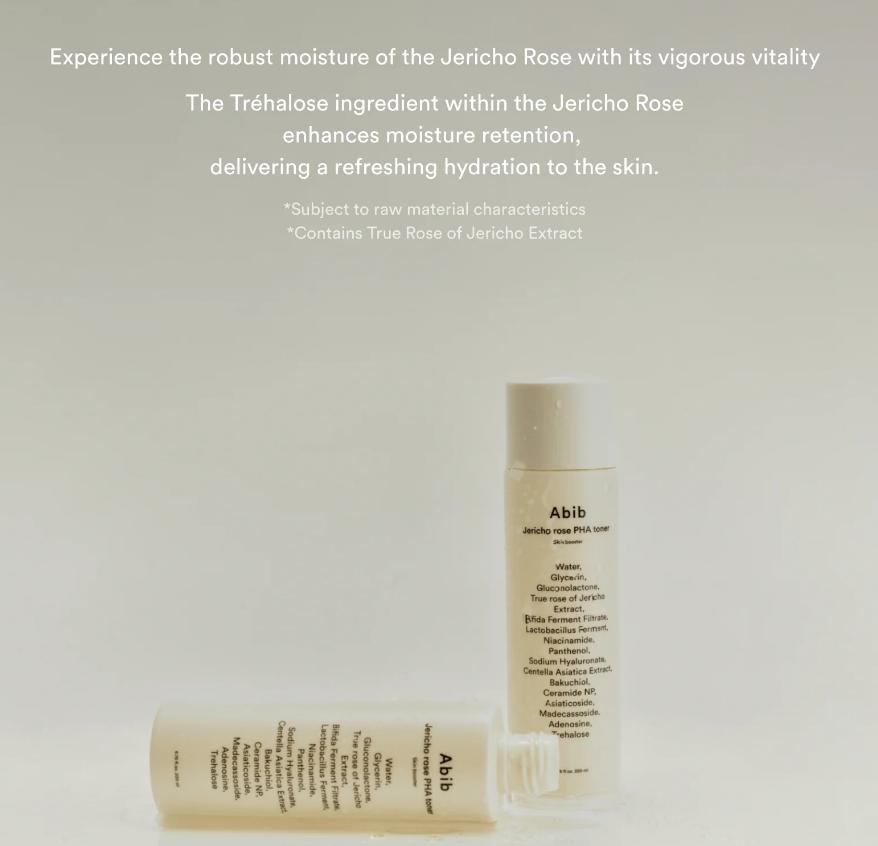 ABIB Jericho Rose PHA Toner Skin Booster 200ml
