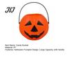Trick or Treat Containers 1/2/3Pcs Halloween Pumpkin Candy Bucket, Trick-or-Treat Holder Basket, Bucket with Handle Jack-O-Lantern Sweet Snack