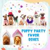 Blank Paper Gift Boxes Miniature Boxes Dog House Shaped Boxes Treat Gift Boxes  Home Decor