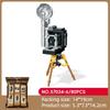 Retro-Kamera Bausteine Mini-Filmmaschine Montage-Modell Sammlerstück Handgefertigte Ornamente Kinderspielzeug