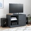VidaXL TV Stand Anthracite 67x39x44 Cm Steel, TV Bench, TV Unit, Multimedia Unit, TV Sideboard, Hi-fi Unit, Center of 841695
