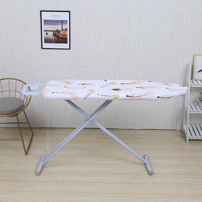 Strijkplankhoes 140*50 cm met bloemenpatroon, elastische strijkplankhoes, vlekbestendig, verdikt, hittebestendig strijkplankschild