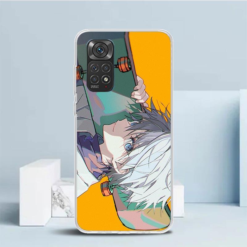 HunterX Killua Handyhülle Für Xiaomi Redmi Note 15 14 14S 13 12S 12 Pro Plus 11S 11 11T 11E 10S 10 + Weiche TPU-Rückseite Redmi N