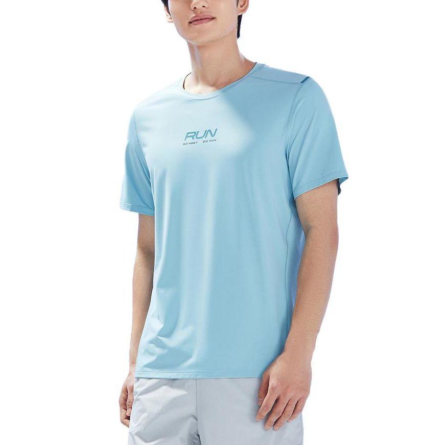 Anta T Shirt Men's Sky Smoke Blue 152325107-2